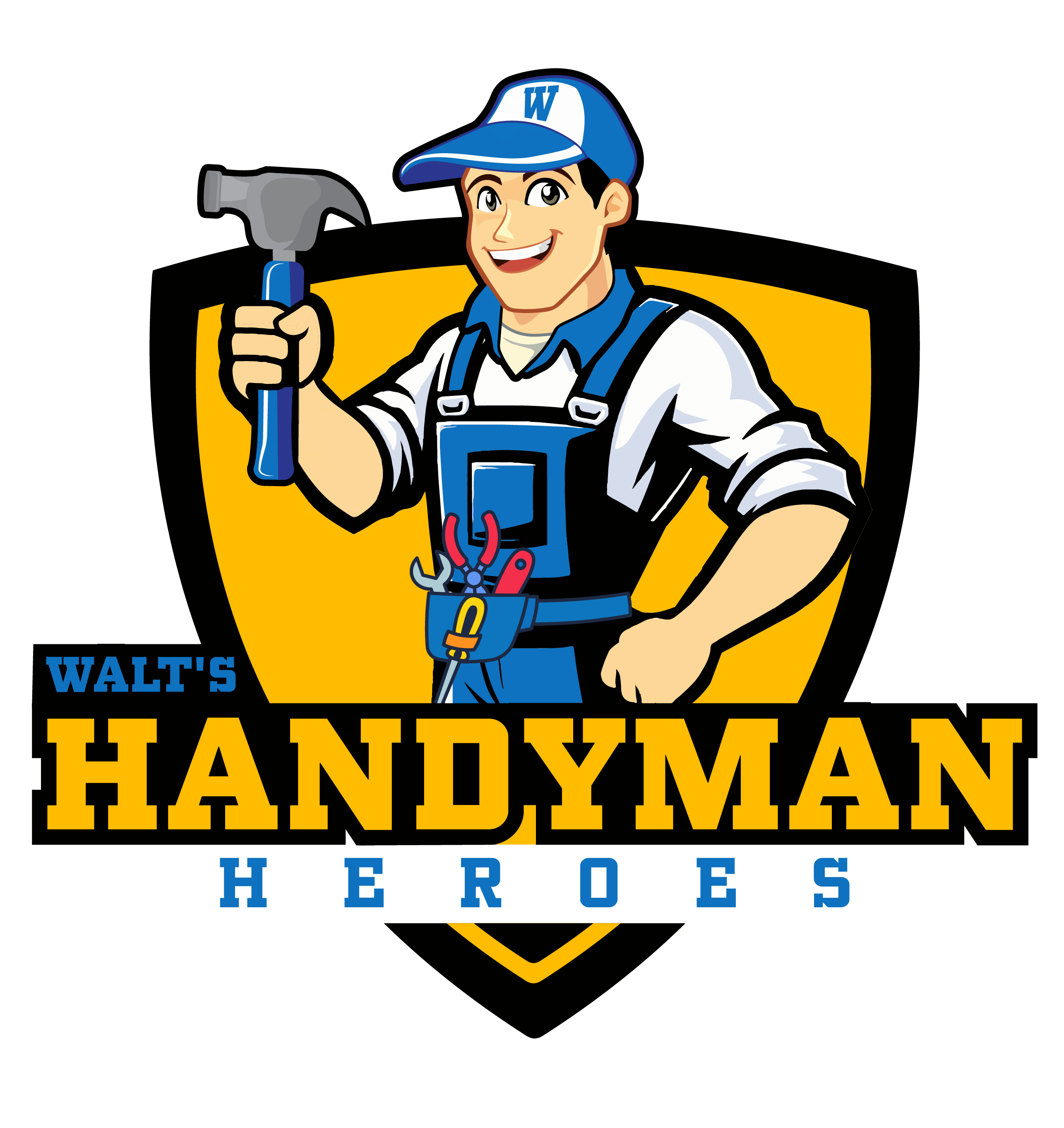 walts handyman heroes logo